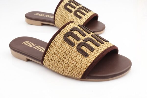 ⁦Slipper miu miu⁩ - الصورة ⁦3⁩