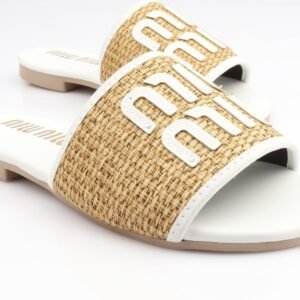 Slipper miu miu